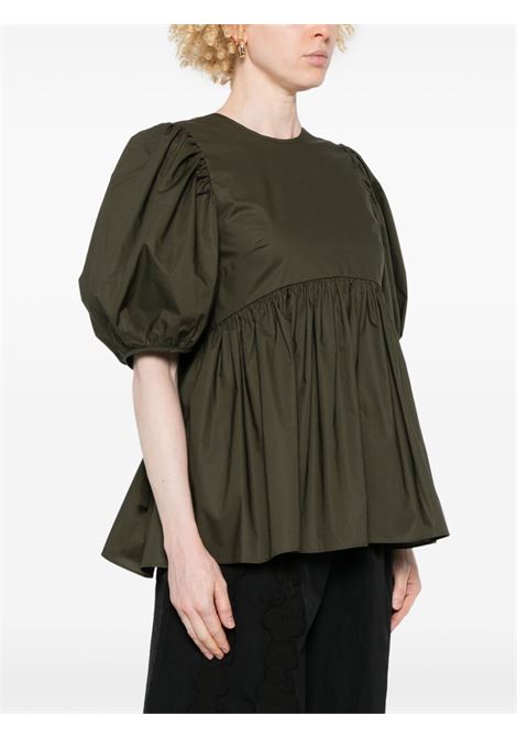 top CECILIE BAHNSEN | Top | 424RTW11024PINE GREEN